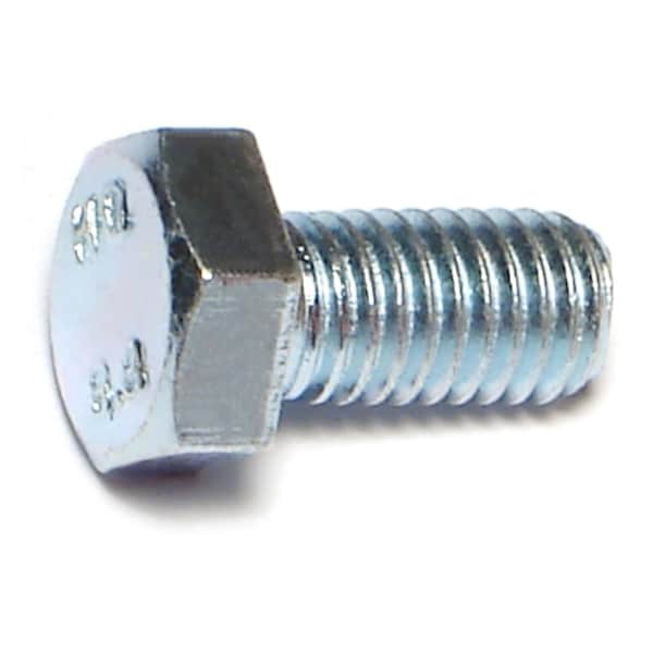 Midwest Fastener Class 8.8, M8-1.25 Hex Head Cap Screw, Zinc Plated Steel, 16 mm L, 50 PK 50442 - main